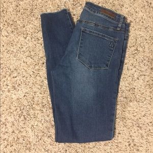 Articles of Society raw hem skinny jean